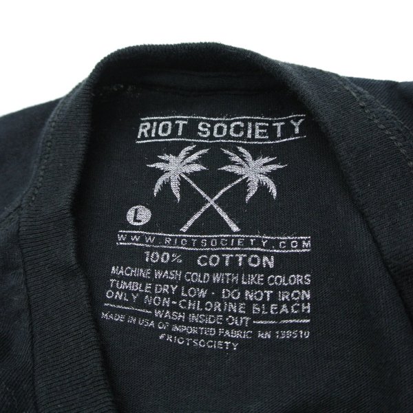 画像5: 【古着】デザインT / その他デザイン Tシャツ / ライオットソサエティー (RIOT SOCIETY) / #00256 (5)