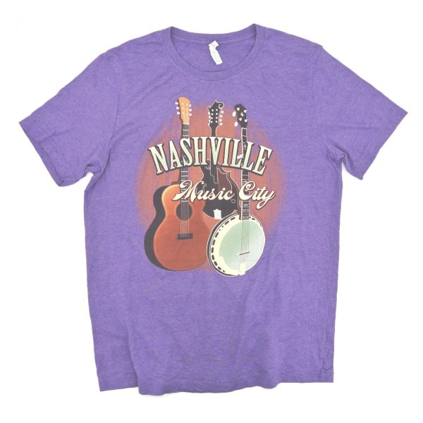 画像1: 【古着】NASHVILLE Music City / その他デザイン Tシャツ / キャンバス (CANVAS) / #00253 (1)