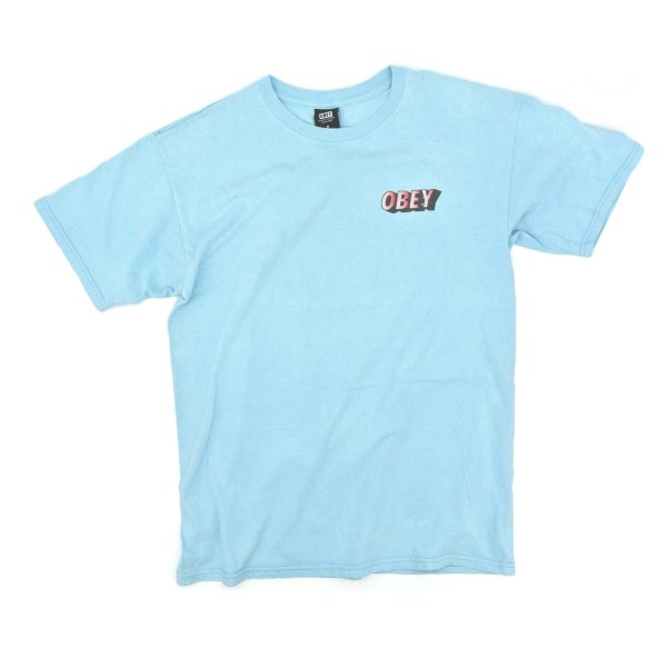 画像1: 【古着】デザインT / ストリート Tシャツ / オベイ (OBEY) / #00260 (1)