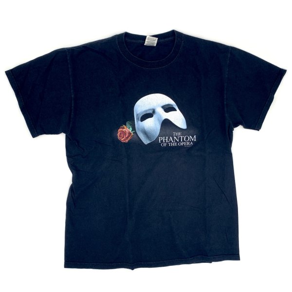 画像1: 【古着】THE PHANTOM OF THE OPERA オペラ座の怪人 / ミュージカル Tシャツ / フルーツ・オブ・ザ・ルーム (FRUIT OF THE LOOM) / #00274 (1)