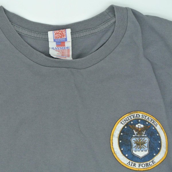 画像5: 【古着】AIR FORCE / ミリタリー・米軍 Tシャツ / ベイサイド (BAYSIDE) / #00277 (5)