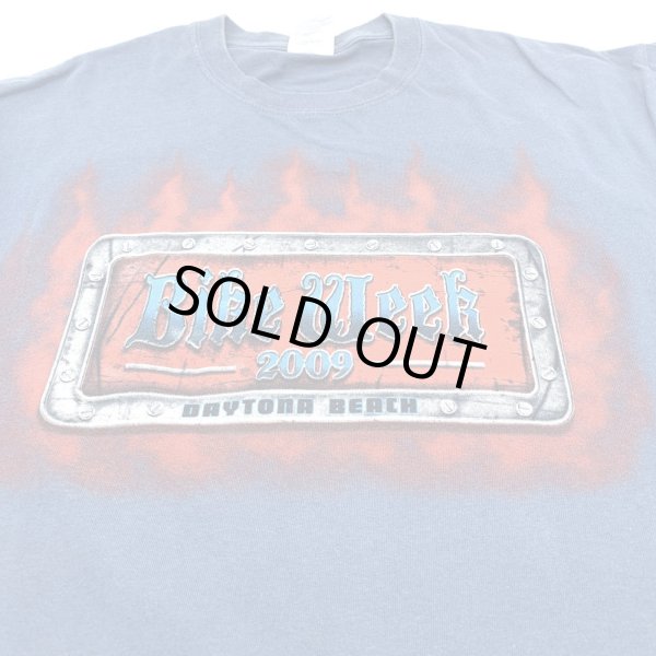 画像6: 【古着】Bike Week 2009 バイクウィーク デイトナビーチ / バイク Tシャツ / ギルダン (GILDAN) / #00280 (6)