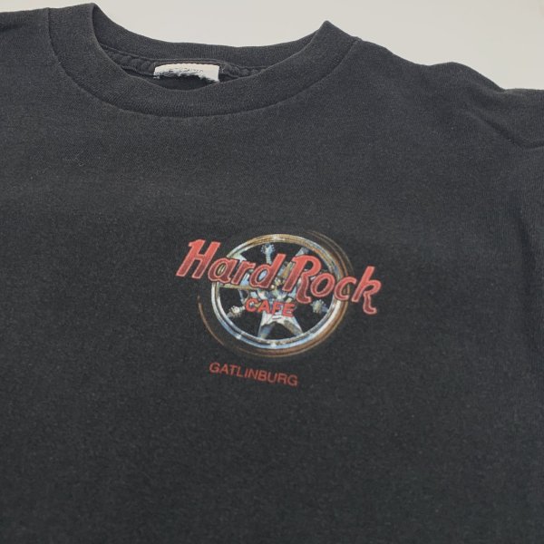 画像3: 【古着】Hard Rock Cafe Gatlinburg ハードロックカフェ テネシー州 / バイク Tシャツ / ギルダン (GILDAN) / #00281 (3)