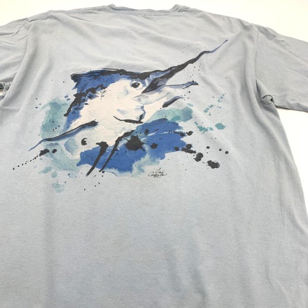 画像3: 【古着】COSTA デザイン Tシャツ / アウトドア Tシャツ / ギルダン (GILDAN) / #00283 (3)