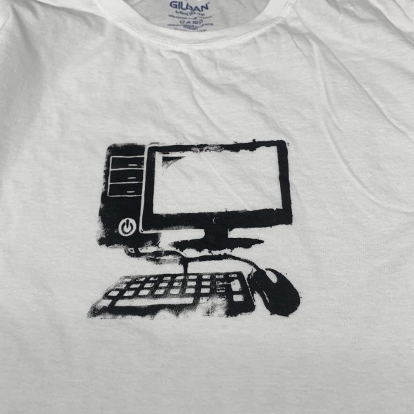 画像5: 【古着】パソコン デスクトップ Tシャツ / その他デザイン Tシャツ / ギルダン (GILDAN) / #00301 (5)
