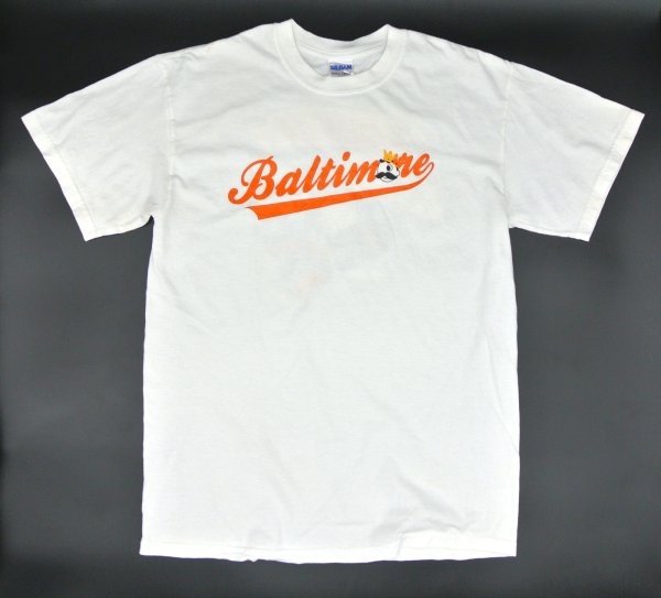 画像1: 【古着】Baltimore レストラン Tシャツ / ギルダン (GILDAN) / #00303 (1)