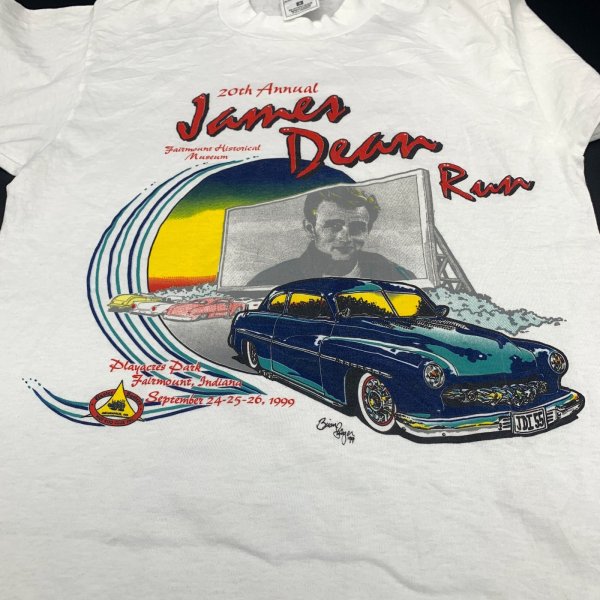 画像4: 【古着】車 Tシャツ / フルーツ・オブ・ザ・ルーム (FRUIT OF THE LOOM) / #00304 (4)