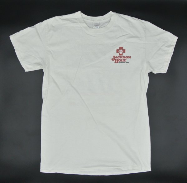 画像1: 【古着】Jackson Hole Avalanche Dogs Tシャツ / ギルダン (GILDAN) / #00308 (1)