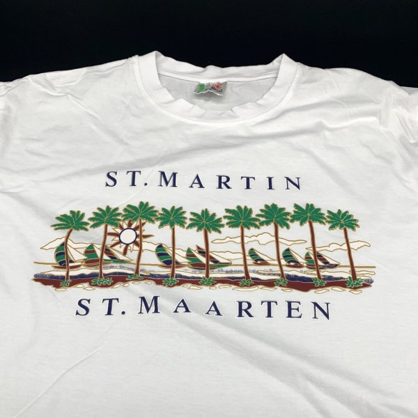 画像3: 【古着】ST.MARTIN セントマーチン島 カリブ海 Tシャツ / CARIBEAN T'S / #00307 (3)