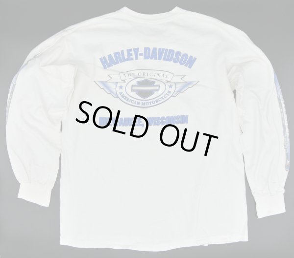 画像2: 【古着】Harley Davidson ミルウォーキー ウィスコンシン州 ロングTシャツ / ハーレーダビッドソン (Harley Davidson) / #00310 (2)