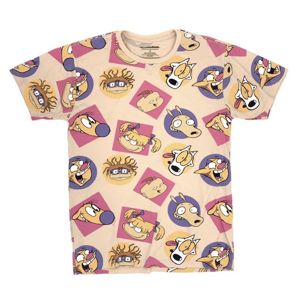 画像1: 【古着】ニコロデオン キャラクター Tシャツ / ニコロデオン (nickelodeon) / #00314 (1)