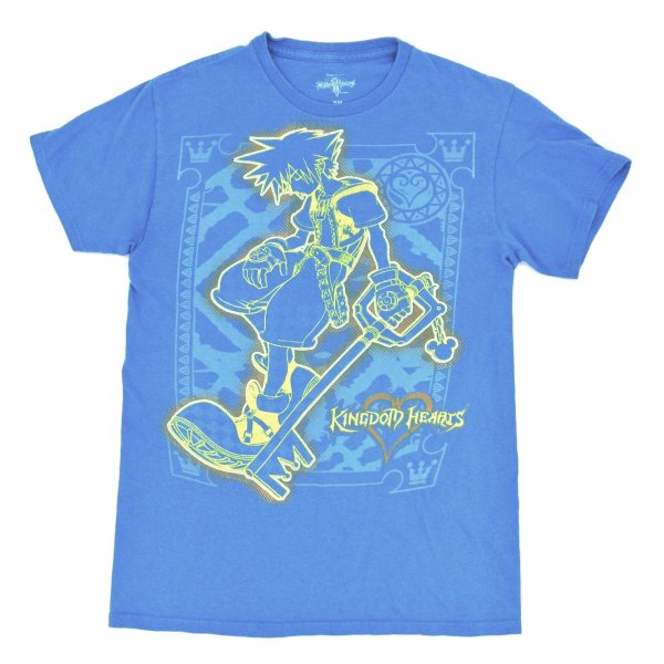 画像1: 【古着】KINGDOM HEARTS キングダムハーツ / キャラクター Tシャツ / #00316 (1)