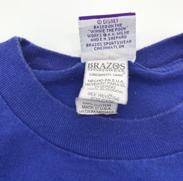 画像7: 【古着】POOH クマのプーさん Tシャツ / POOH / #00327 (7)