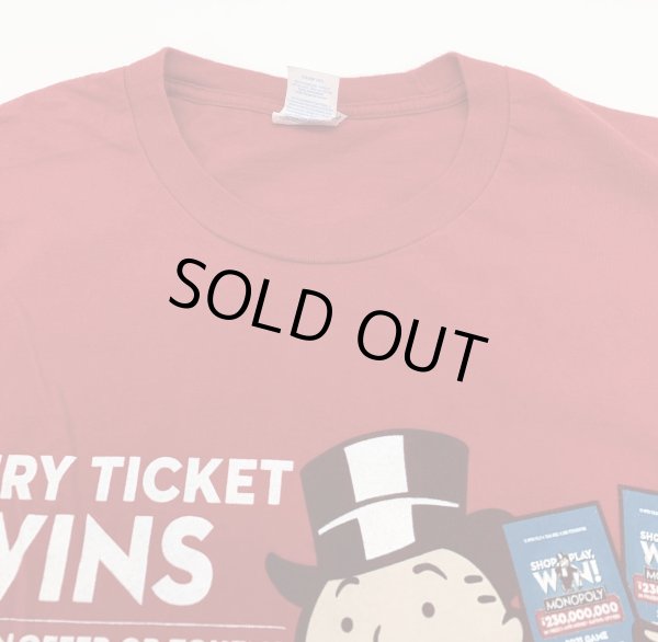 画像7: 【古着】MONOPOLY モノポリー Tシャツ / PORT&COMPANY / #00326 (7)