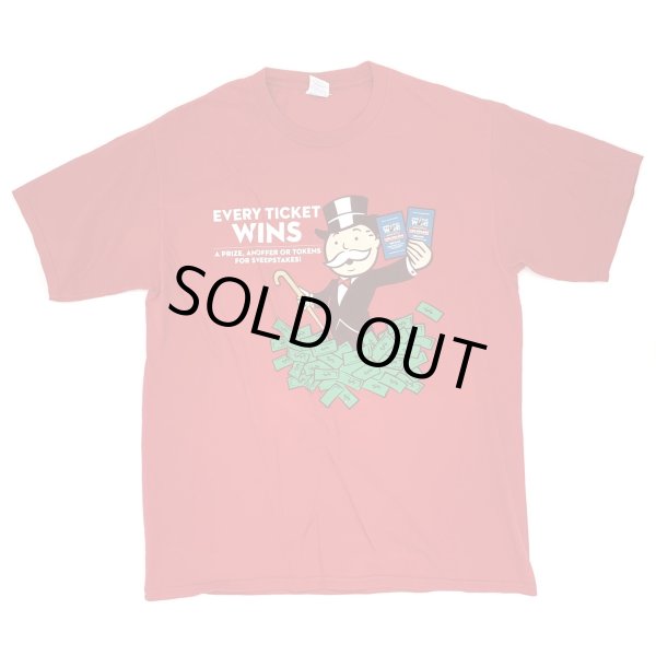 画像1: 【古着】MONOPOLY モノポリー Tシャツ / PORT&COMPANY / #00326 (1)