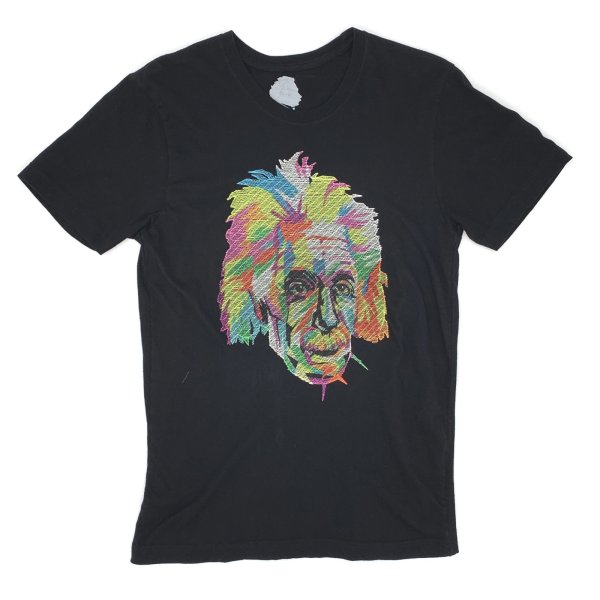 画像1: 【古着】Albert Einstein アルベルト・アインシュタイン Tシャツ / #00335 (1)