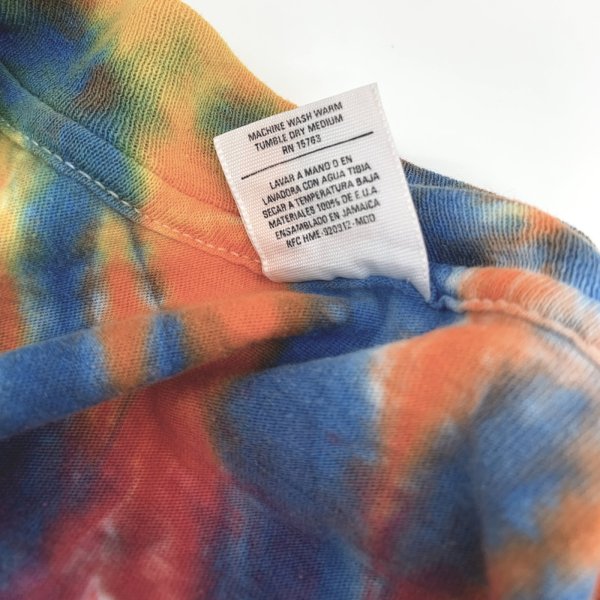 画像5: 【古着】タイダイ柄 Tシャツ / ヘインズ (Hanes) / #00337 (5)