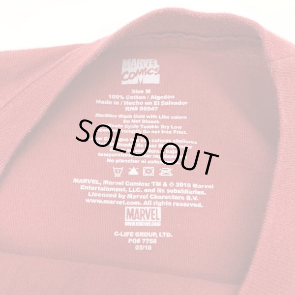 画像5: 【古着】MARVEL Comics IRON MAN アイアンマン Tシャツ / 映画・ドラマ Tシャツ / #00342 (5)