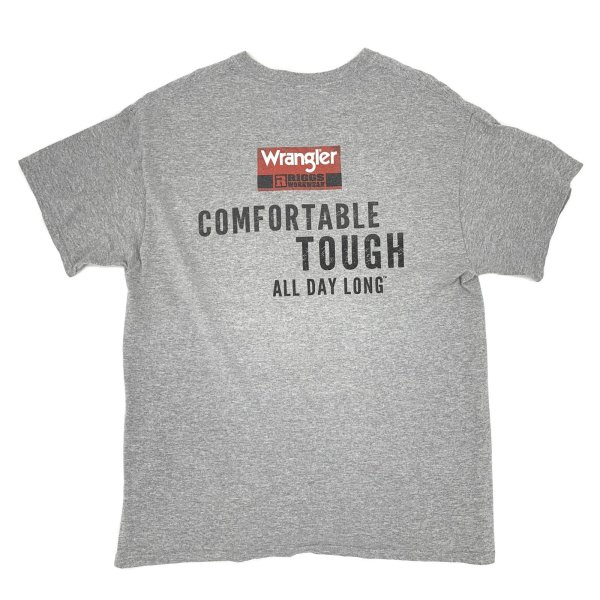 画像2: 【古着】Wrangler RIGGS WORWEAR ラングラー Tシャツ / ギルダン (GILDAN) / #00344 (2)
