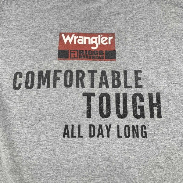 画像3: 【古着】Wrangler RIGGS WORWEAR ラングラー Tシャツ / ギルダン (GILDAN) / #00344 (3)