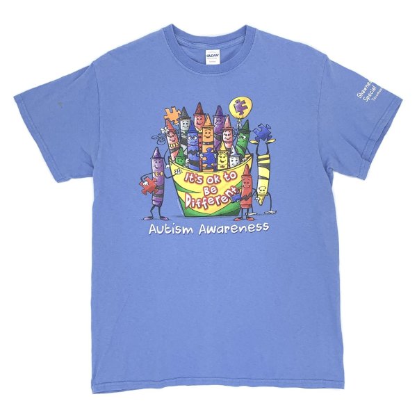 画像1: 【古着】It's ok to be Different Tシャツ / ギルダン (GILDAN) / #00346 (1)