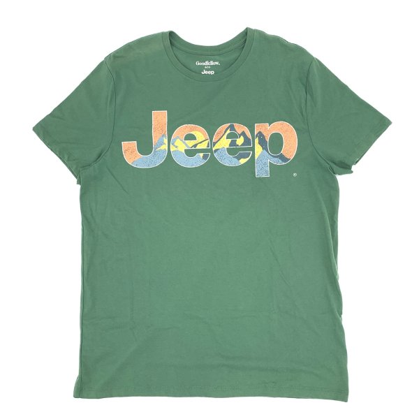 画像1: 【未使用】JEEP ジープ Tシャツ / Goodfellow & JEEP / #00350 (1)