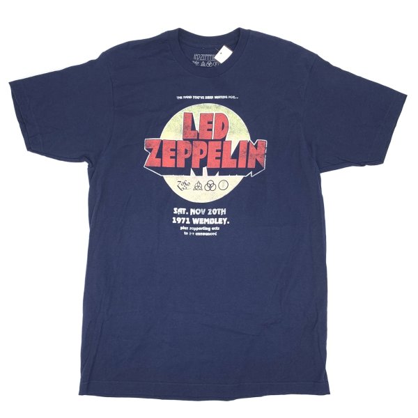 画像1: 【未使用】LED ZEPPELIN レッドツェッペリン / バンド Tシャツ / #00351 (1)