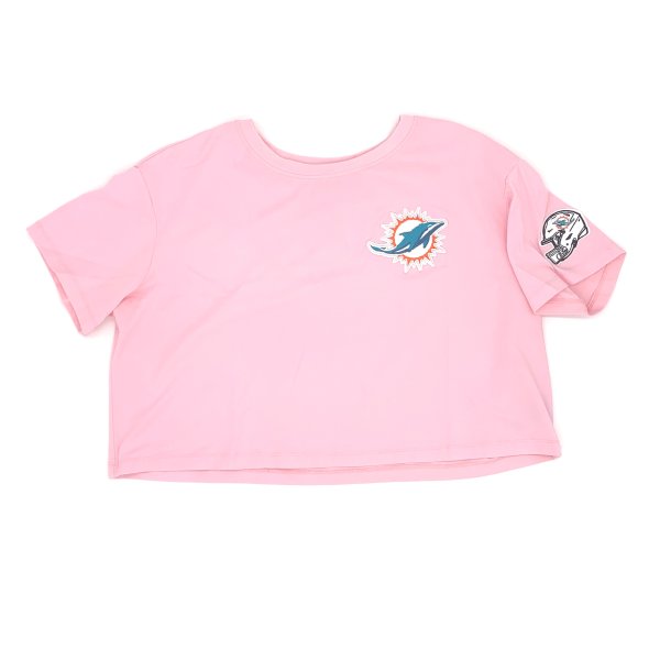 画像1: 【古着】NFL Miami Dolphines マイアミ ドルフィンズ / スポーツ Tシャツ / #00352 (1)