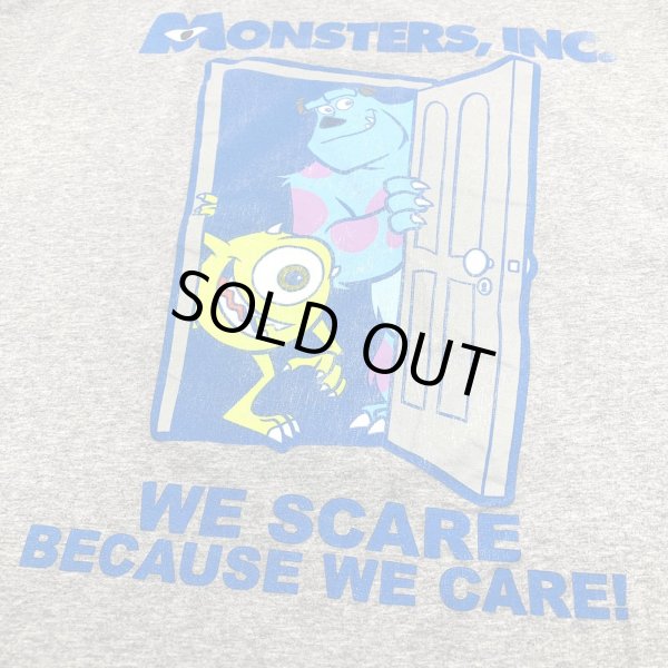 画像4: 【古着】Monsters Inc モンスターズインク Tシャツ / PIXAR / #00359 (4)