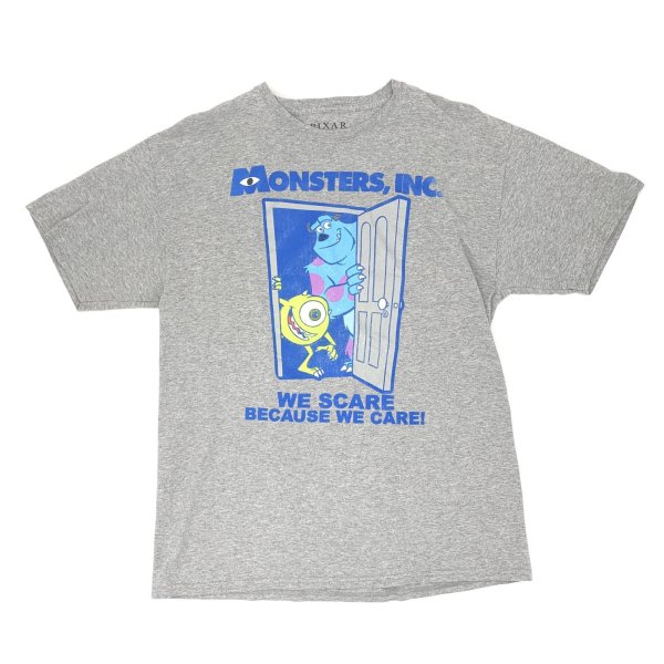 画像1: 【古着】Monsters Inc モンスターズインク Tシャツ / PIXAR / #00359 (1)