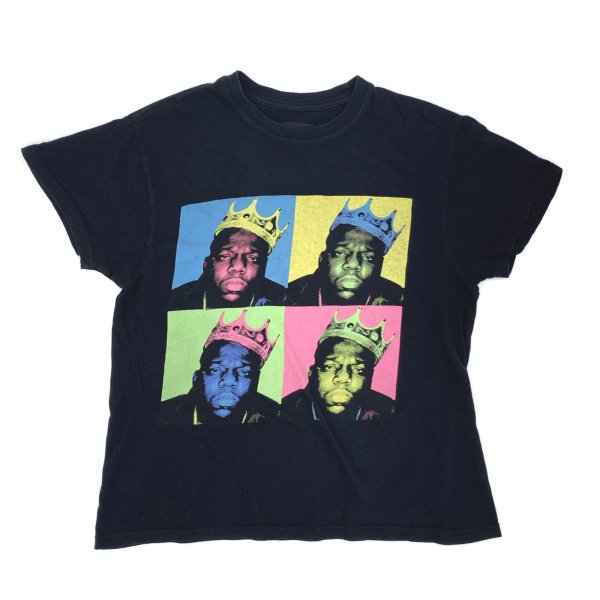 画像1: 【古着】The notious B.I.G. ビギー Tシャツ / #00365 (1)