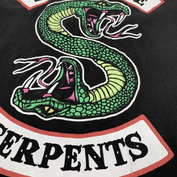 画像3: 【古着】SOUTH SIDE SERPENTS ギャング Tシャツ / #00366 (3)