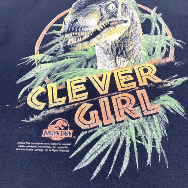 画像3: 【古着】Jurassic Park ジュラシックパーク Tシャツ / ジャージーズ JERZEES / #00370 (3)