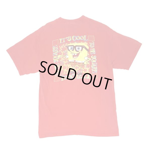 画像2: 【古着】SpongeBob スポンジボブ Tシャツ / ヘインズ Hanes / #00372 (2)