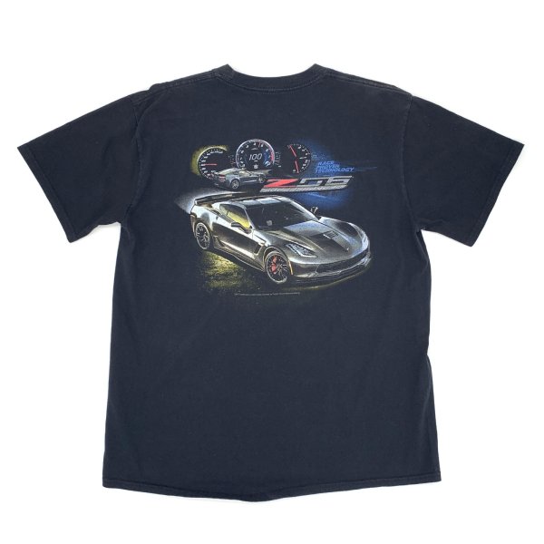画像1: 【古着】Chevrolet Corvette シボレー コルベット Z06 Tシャツ / #00375 (1)