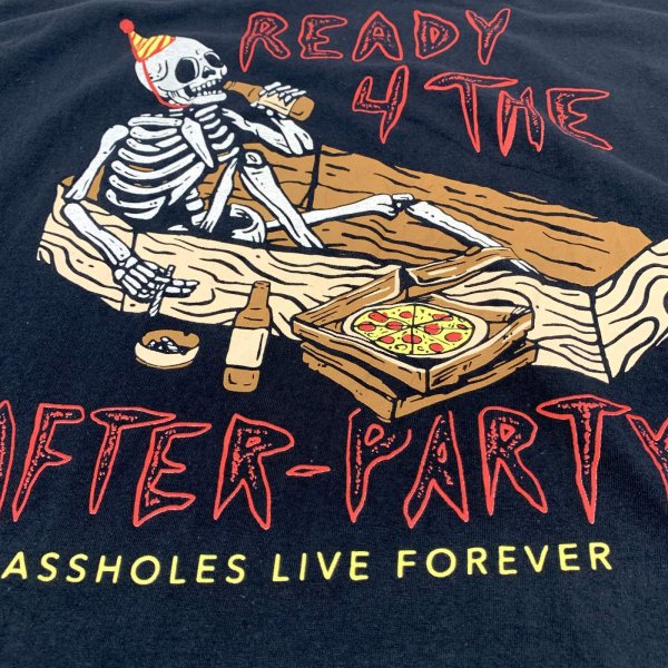 画像3: 【古着】ASSHOLES LIVE FOREVER Tシャツ / LINDA FINEGOLD / #00373 (3)