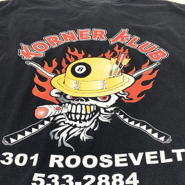 画像3: 【古着】Korner Klub コーナークラブ レストラン モンタナ州 Tシャツ / ジャージーズ JERZEES / #00380 (3)