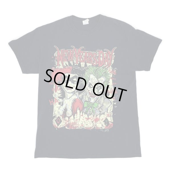 画像1: 【古着】NEW YEARS DAY JOKER ジョーカー Tシャツ / #00393 (1)