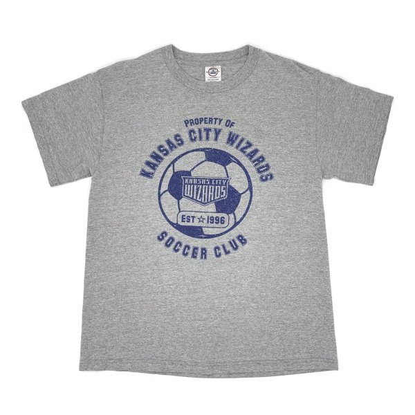 画像1: 【古着】MLS カンザスシティ・ウィザーズ x ハーレーダビッドソン Tシャツ / #00392 (1)
