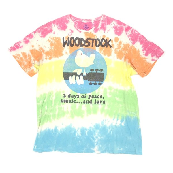 画像1: 【古着】WOODSTOCK ウッドストックフェスティバル Tシャツ / #00398 (1)