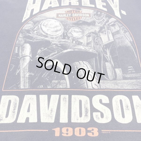 画像3: 【古着】Harley Davidson ハーレーダビッドソン Tシャツ / #00409 (3)