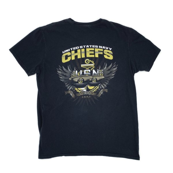画像1: 【古着】UNITED STATES NAVY Tシャツ / #00419 (1)