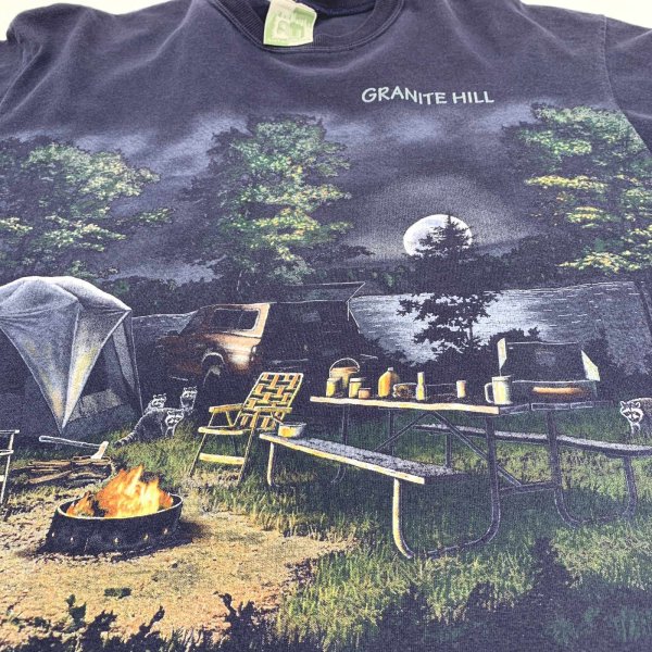 画像3: 【古着】GRANITE HILL キャンプ Tシャツ / #00426 (3)