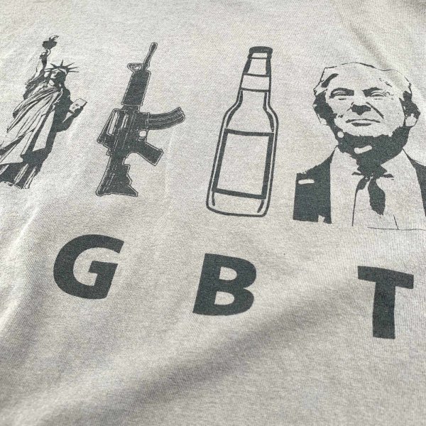 画像3: 【古着】Liberty Gun Beer Trump Tシャツ / #00431 (3)