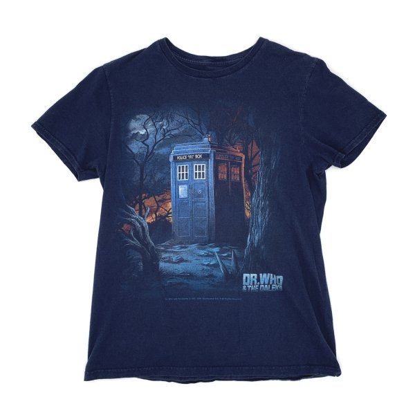 画像1: 【古着】DR.WHO & THE DALEKS ドクターフー Tシャツ / #00438 (1)