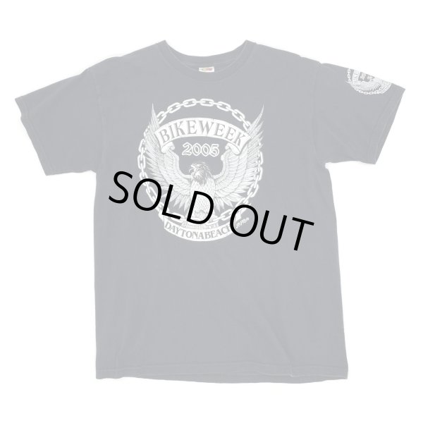 画像1: 【古着】バイクウィーク2005 デイトナビーチ Tシャツ / #00438 (1)