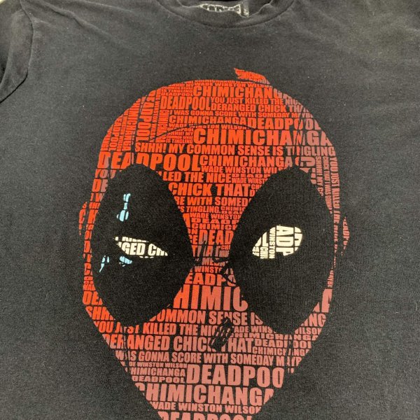 画像3: 【古着】Deadpool デッドプール ロングTシャツ / #00454 (3)
