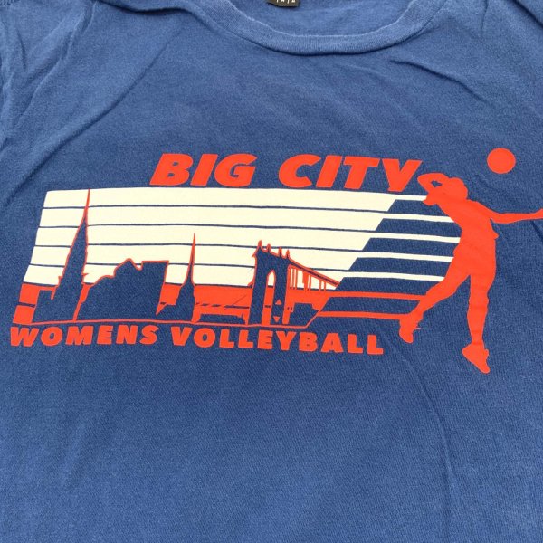 画像4: 【古着】BIG CITY 女子バレーボール Tシャツ / #00461 (4)