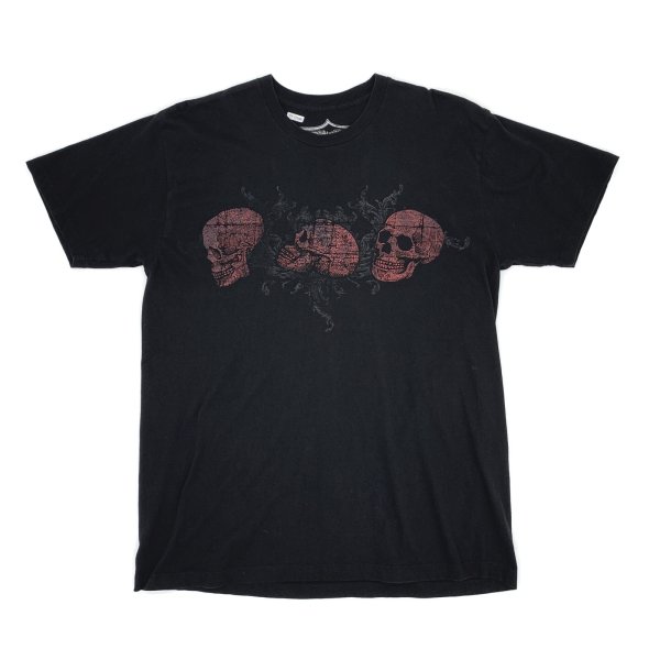画像1: 【古着】スカル Tシャツ / #00467 (1)