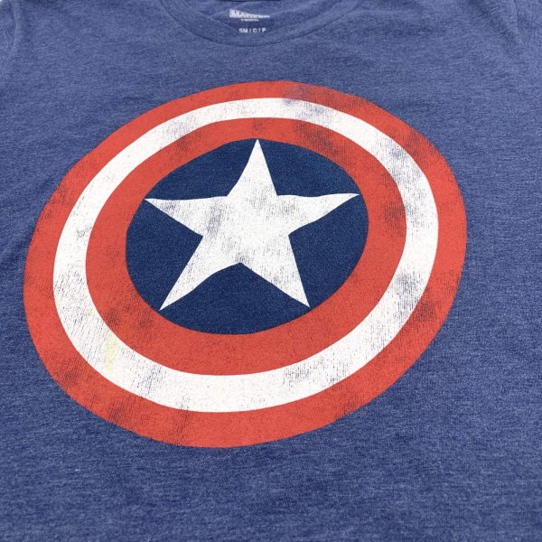 画像3: 【古着】キャプテン・アメリカ Tシャツ / MARVEL マーベル Tシャツ / #00465 (3)